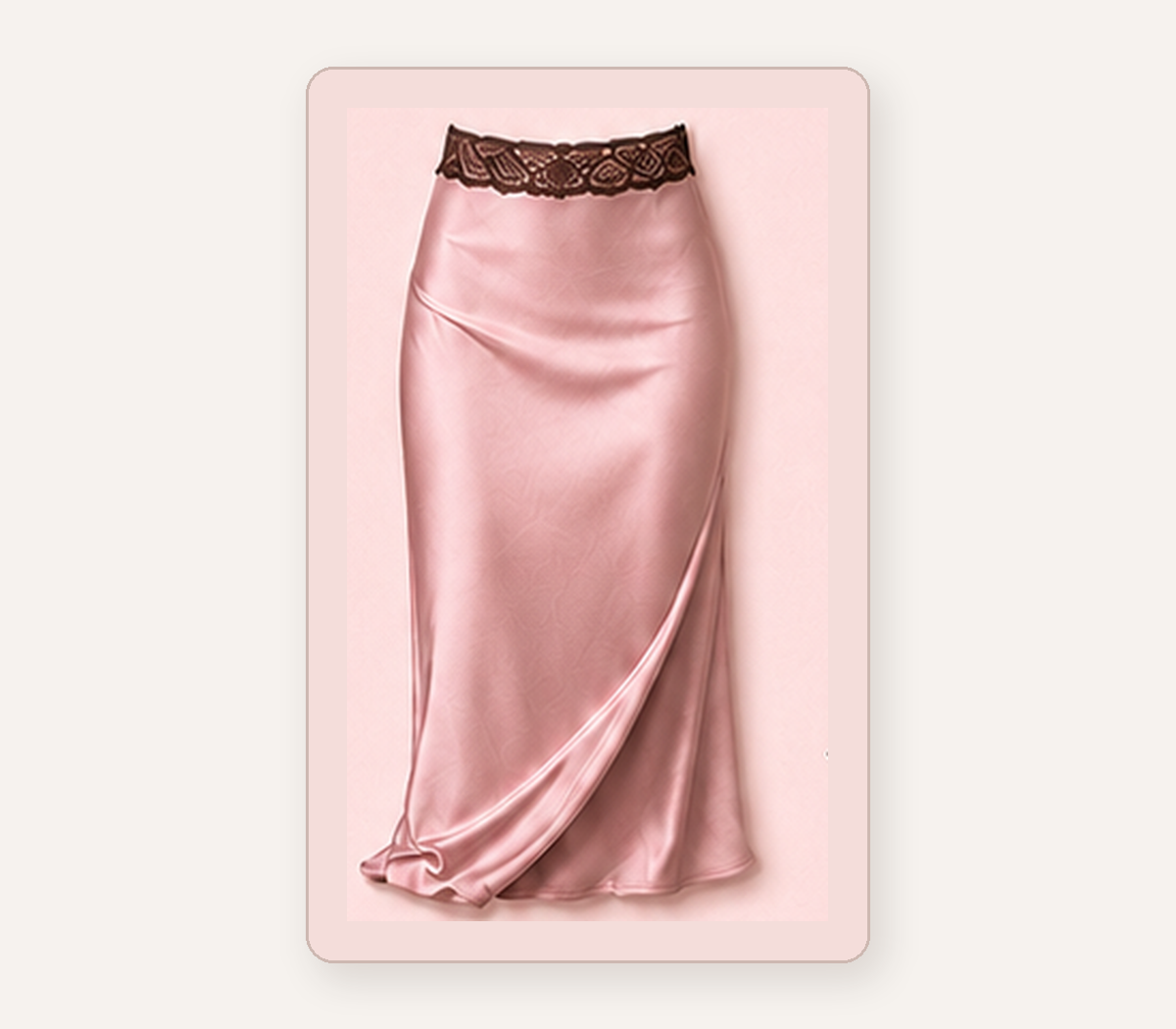 Low-rise slip skirt